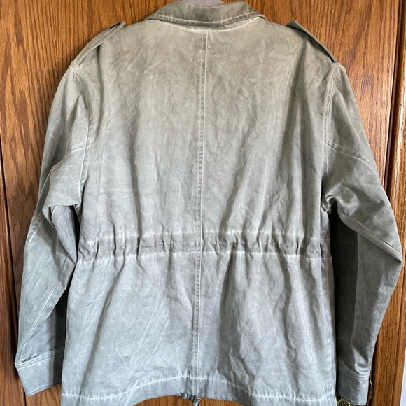 A Cold Wall Painted Gray Fade Out Field Jacket Men's Size Large New See Descrip. - Picture 11 of 16